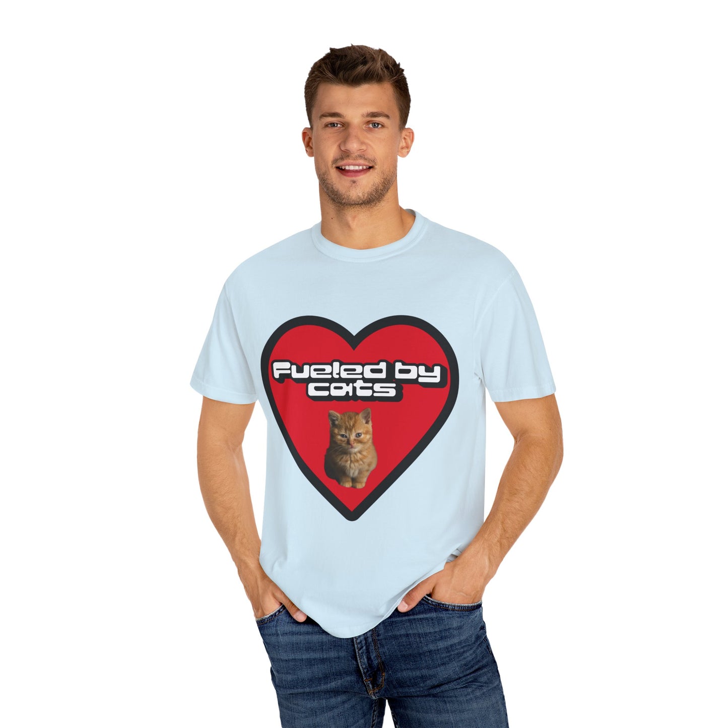 Fueled By Cats T‑Shirt