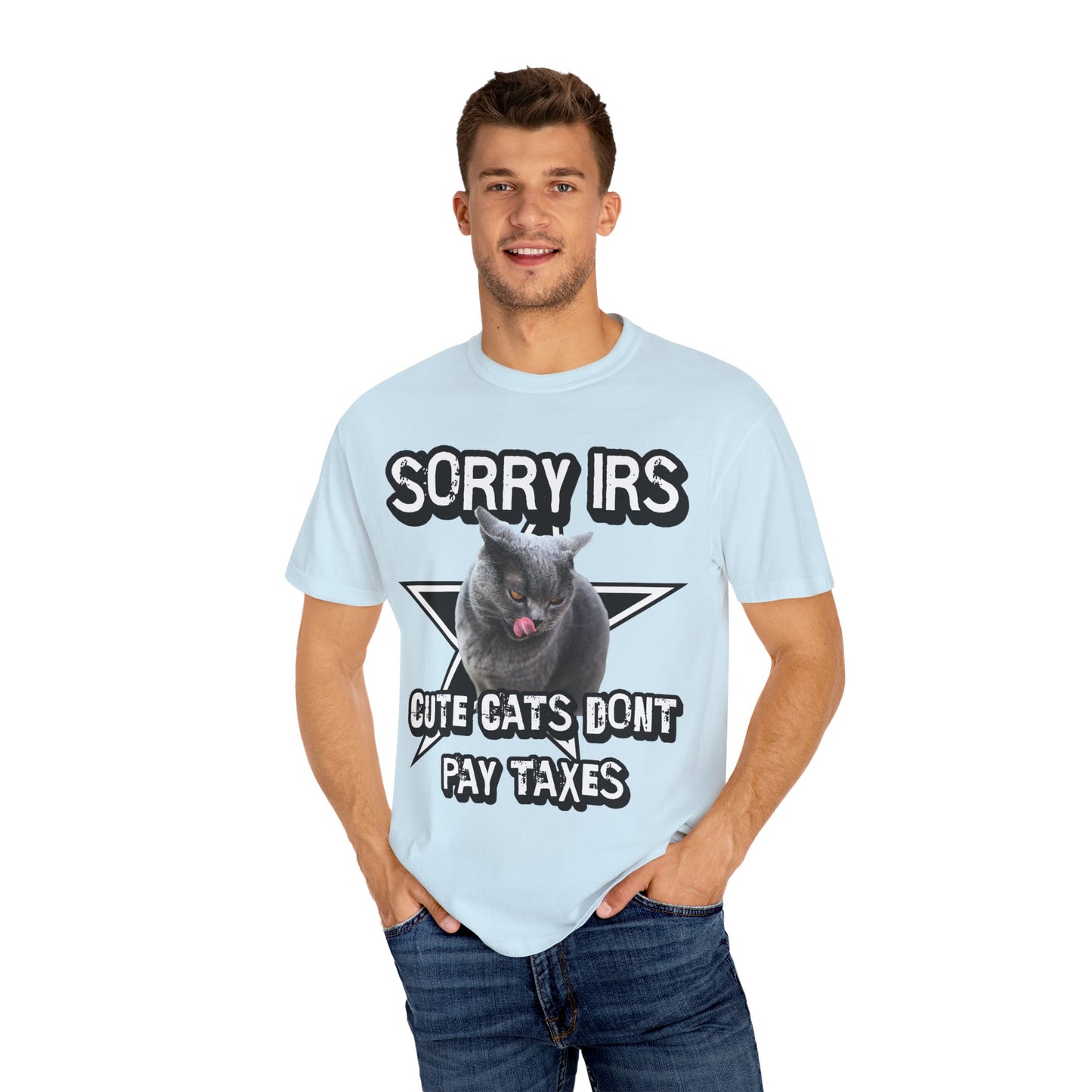 Sorry IRS Cut Cats Dont Pay Taxes T‑Shirt