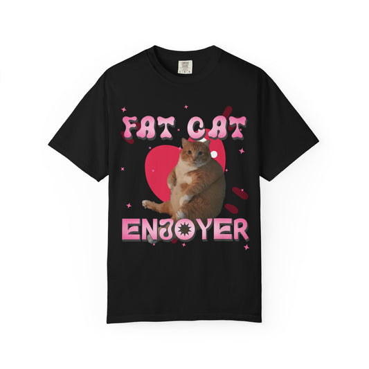 Fat Cat Enjoyer T‑Shirt
