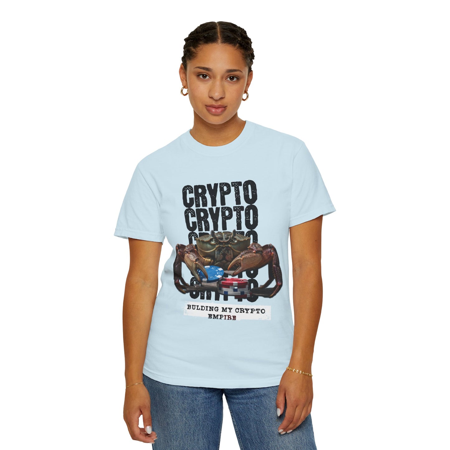Building My Crypto Empire Crab T‑Shirt