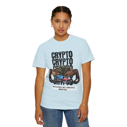Building My Crypto Empire Crab T‑Shirt