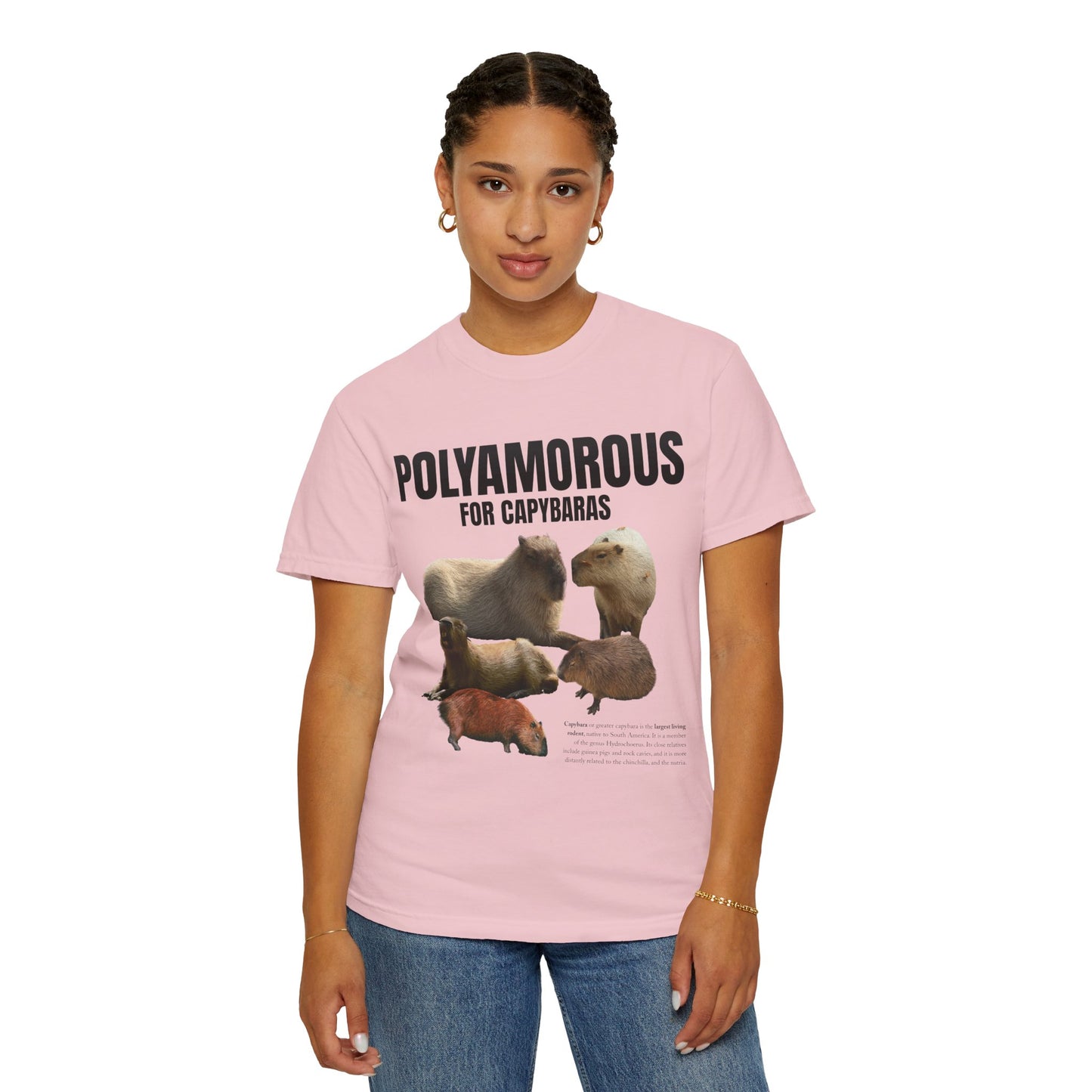 Polyamorous For Capybaras T‑Shirt