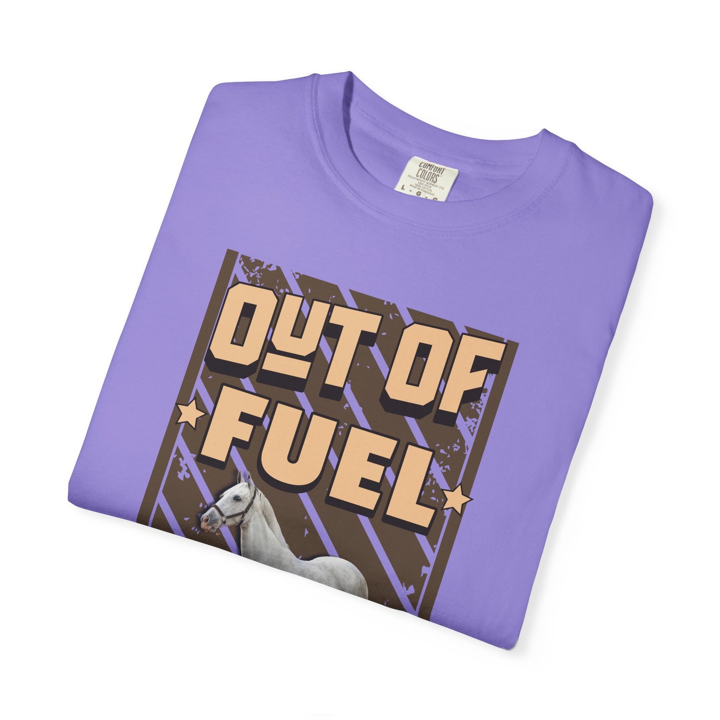 Out Of Fuel - Ran Out Of Hay T‑Shirt