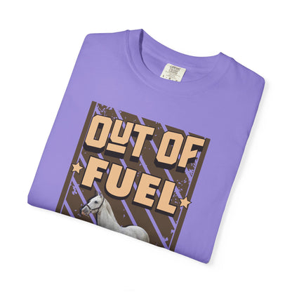 Out Of Fuel - Ran Out Of Hay T‑Shirt