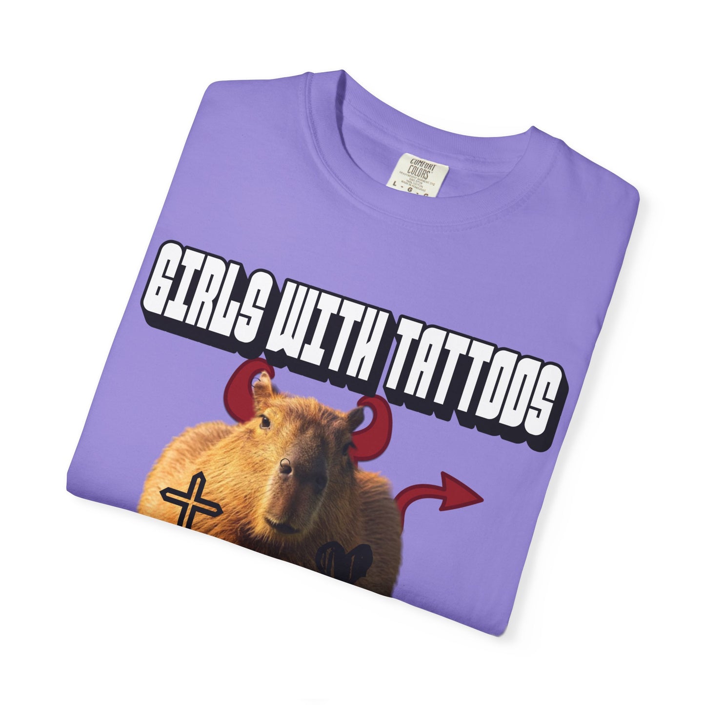Girls With Tattoos Scare Me T‑Shirt