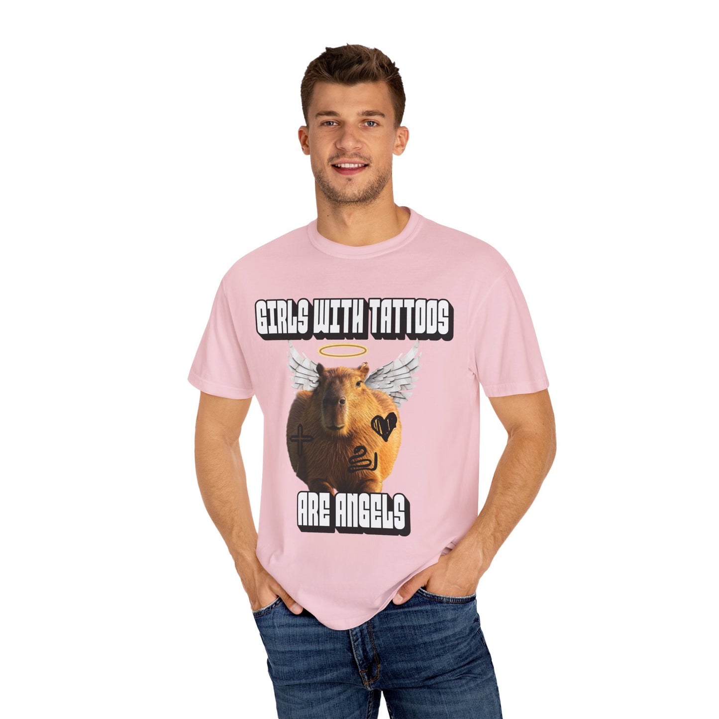 Girls With Tattoos Are Angels T‑Shirt