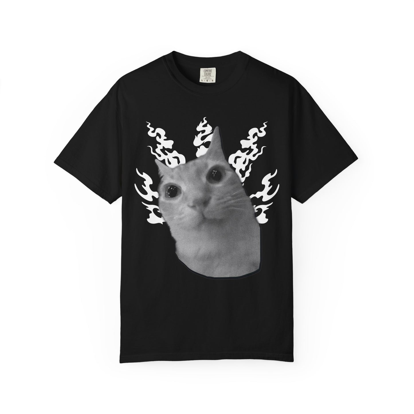 Cat In Flames 2 T‑Shirt