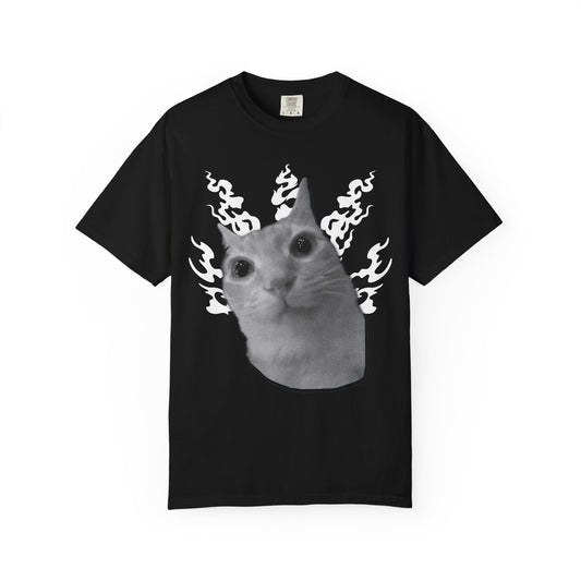 Cat In Flames 2 T‑Shirt