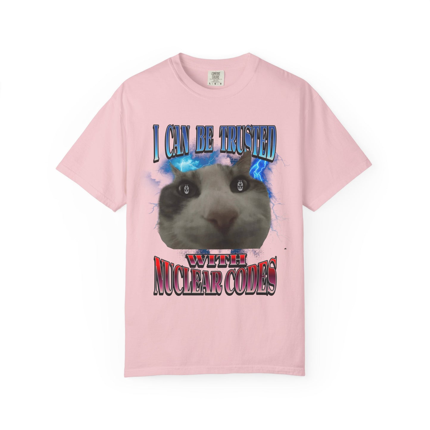 I Can Be Trusted With Nuclear Codes T‑Shirt