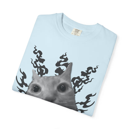 Cat In Flames 2 T‑Shirt