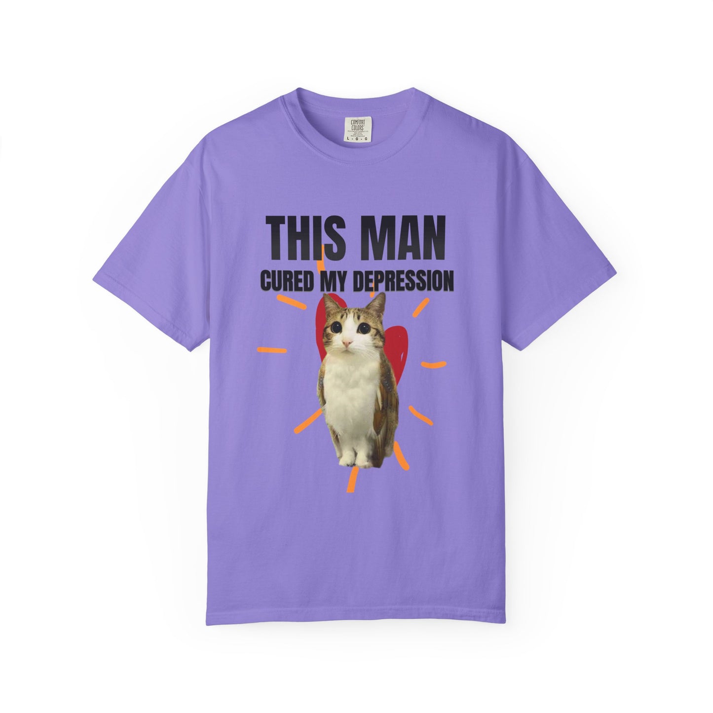 Meowl Cured My Depression T‑Shirt