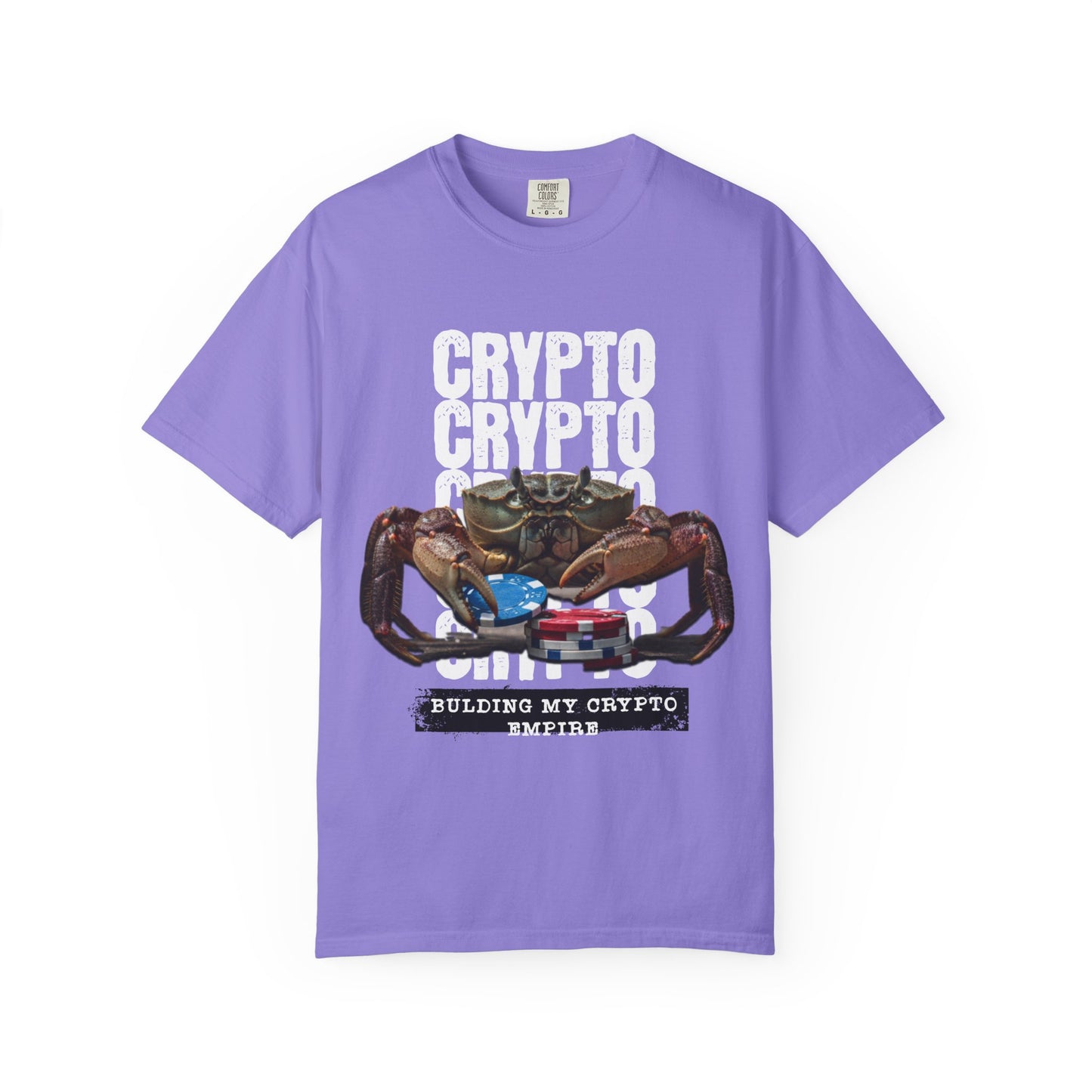 Building My Crypto Empire Crab T‑Shirt