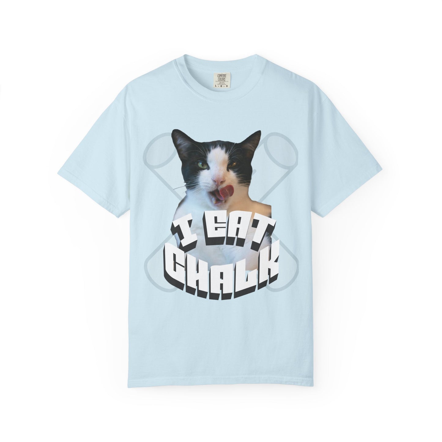 I Eat Chalk Cat T‑Shirt