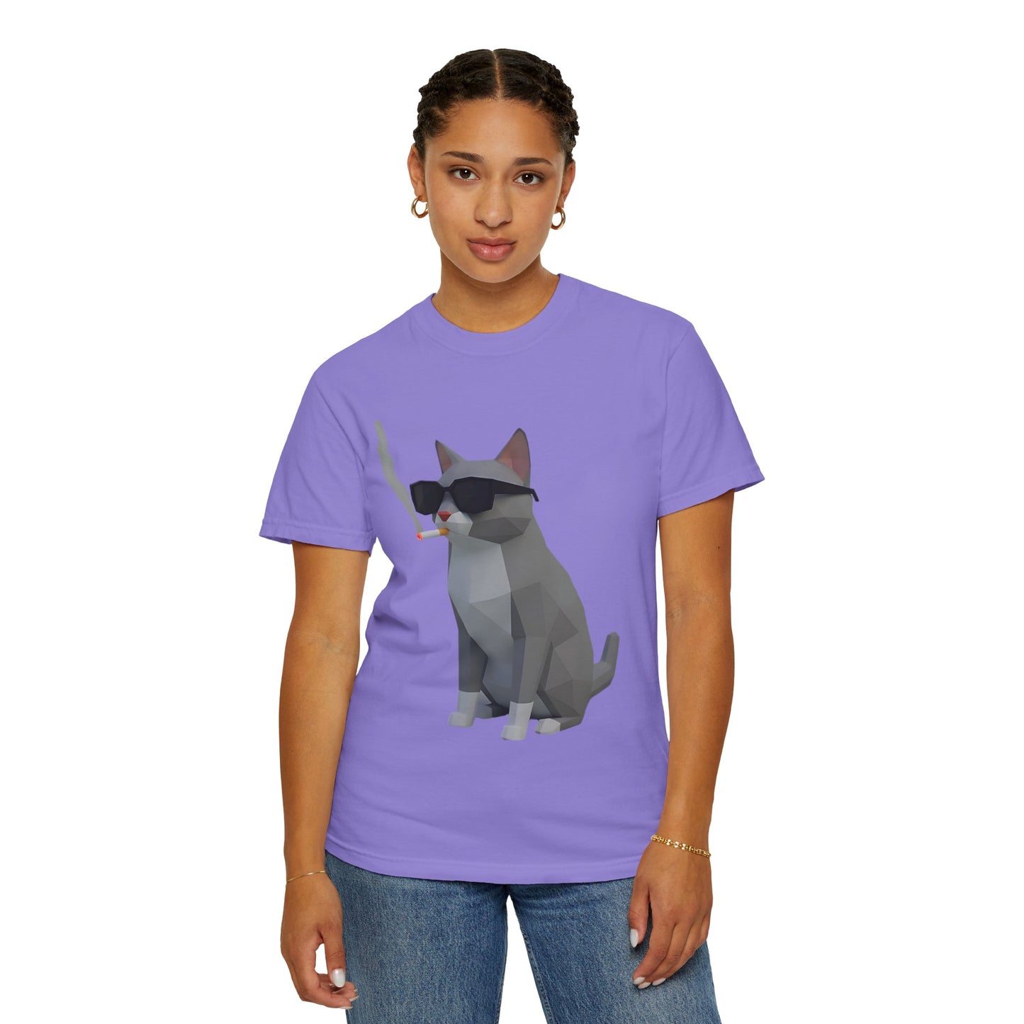 Polygon Cat T‑Shirt