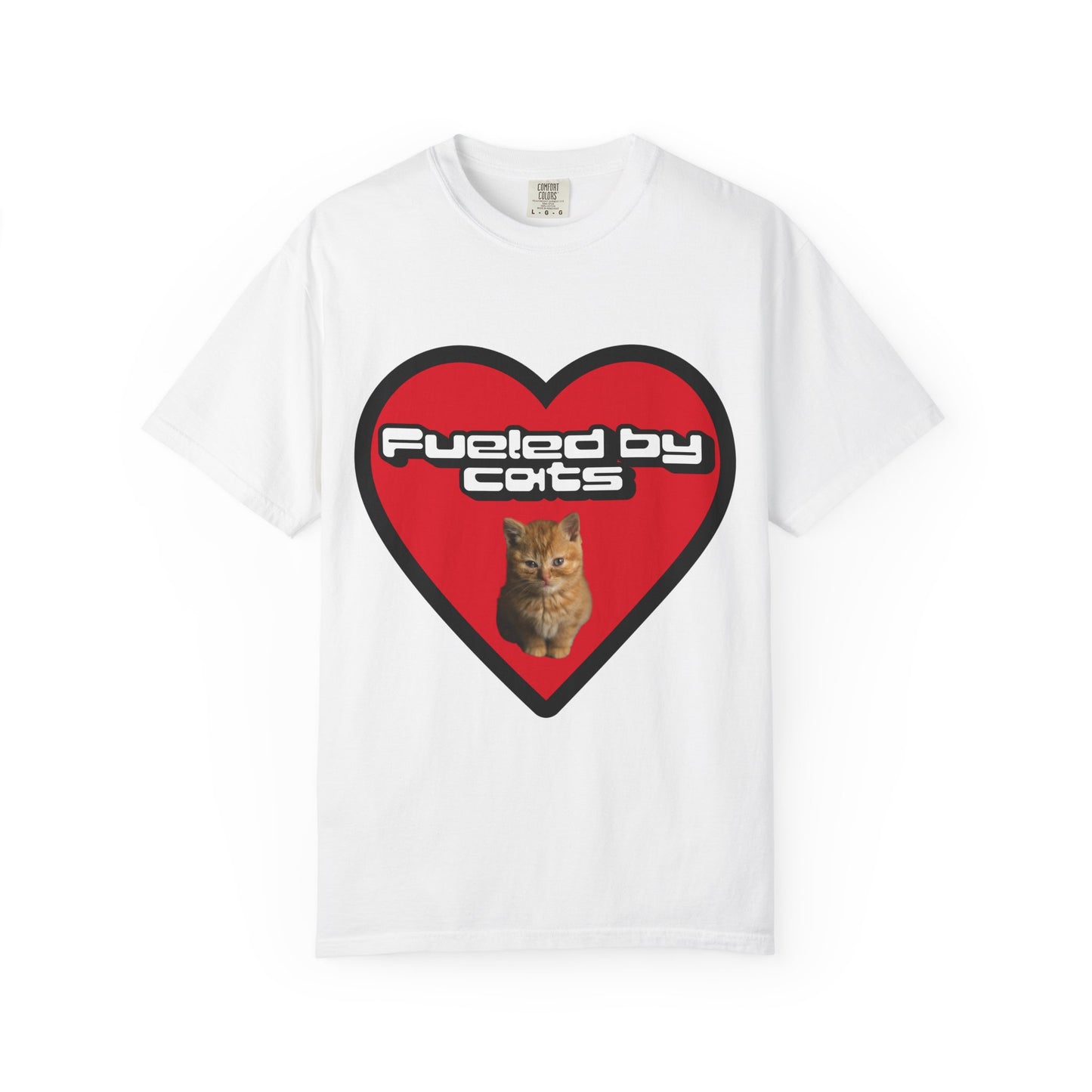 Fueled By Cats T‑Shirt