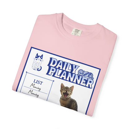 Cat Daily Planner T‑Shirt