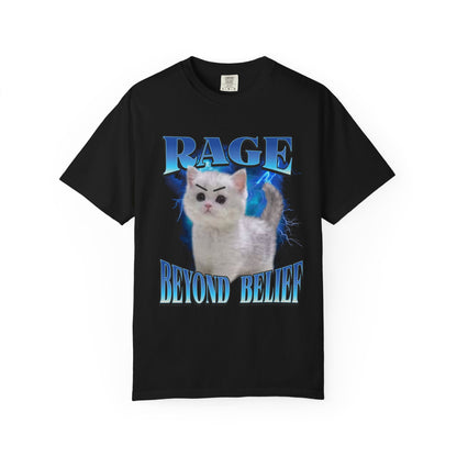 Rage Beyond Belief Cat T‑Shirt