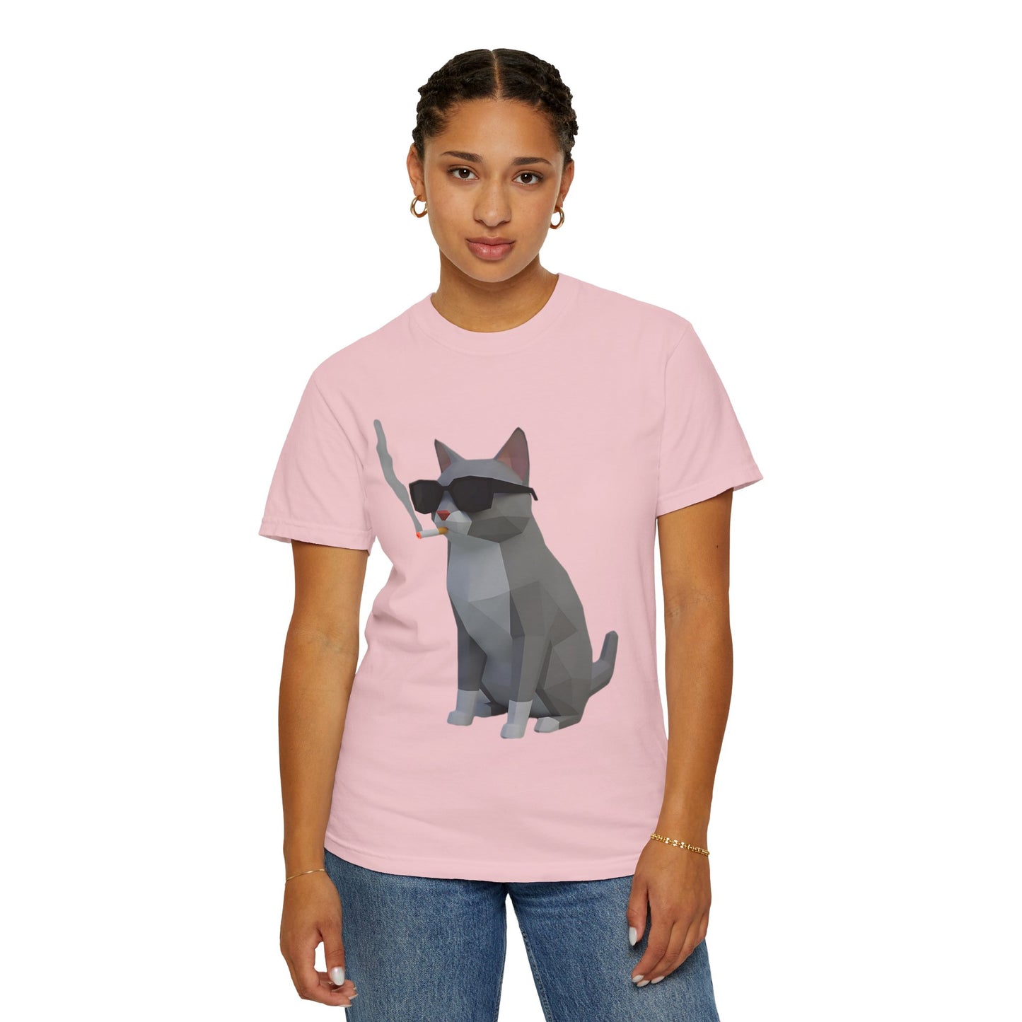 Polygon Cat T‑Shirt