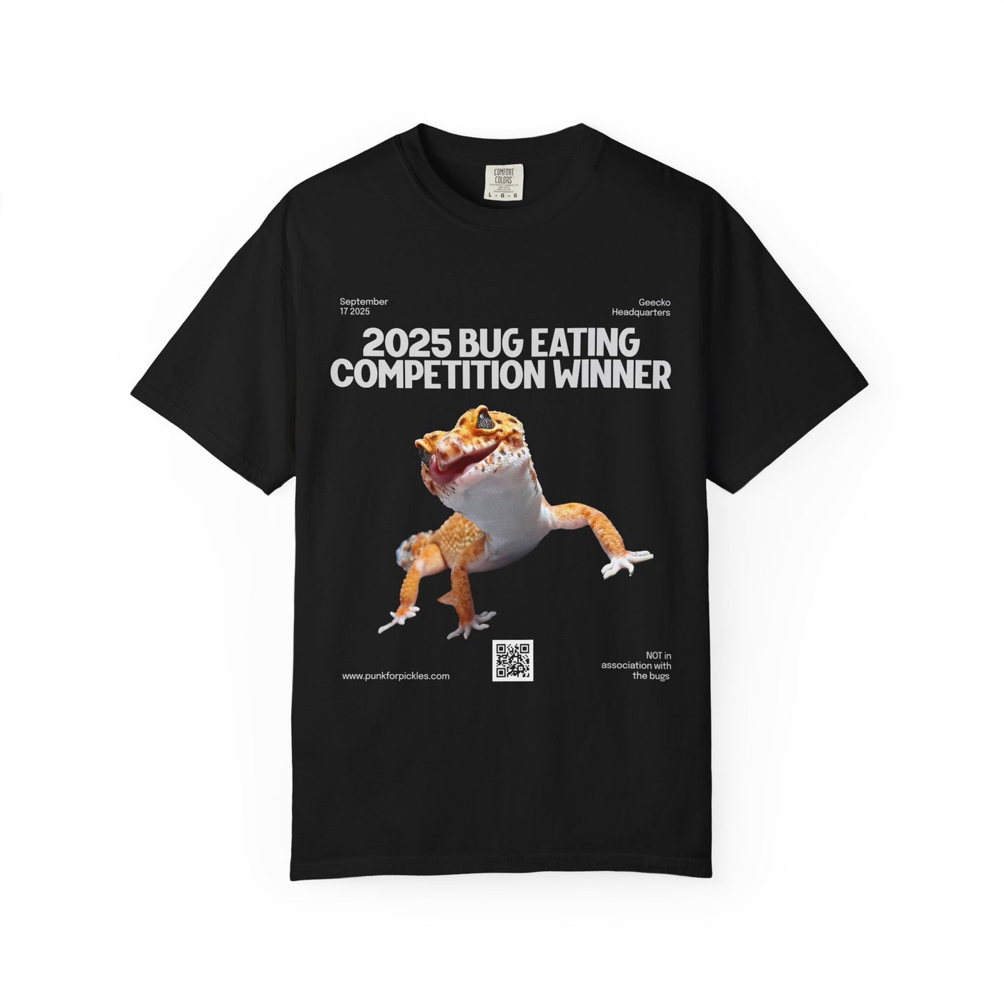 2025 Bug Eating Competition Winner T‑Shirt