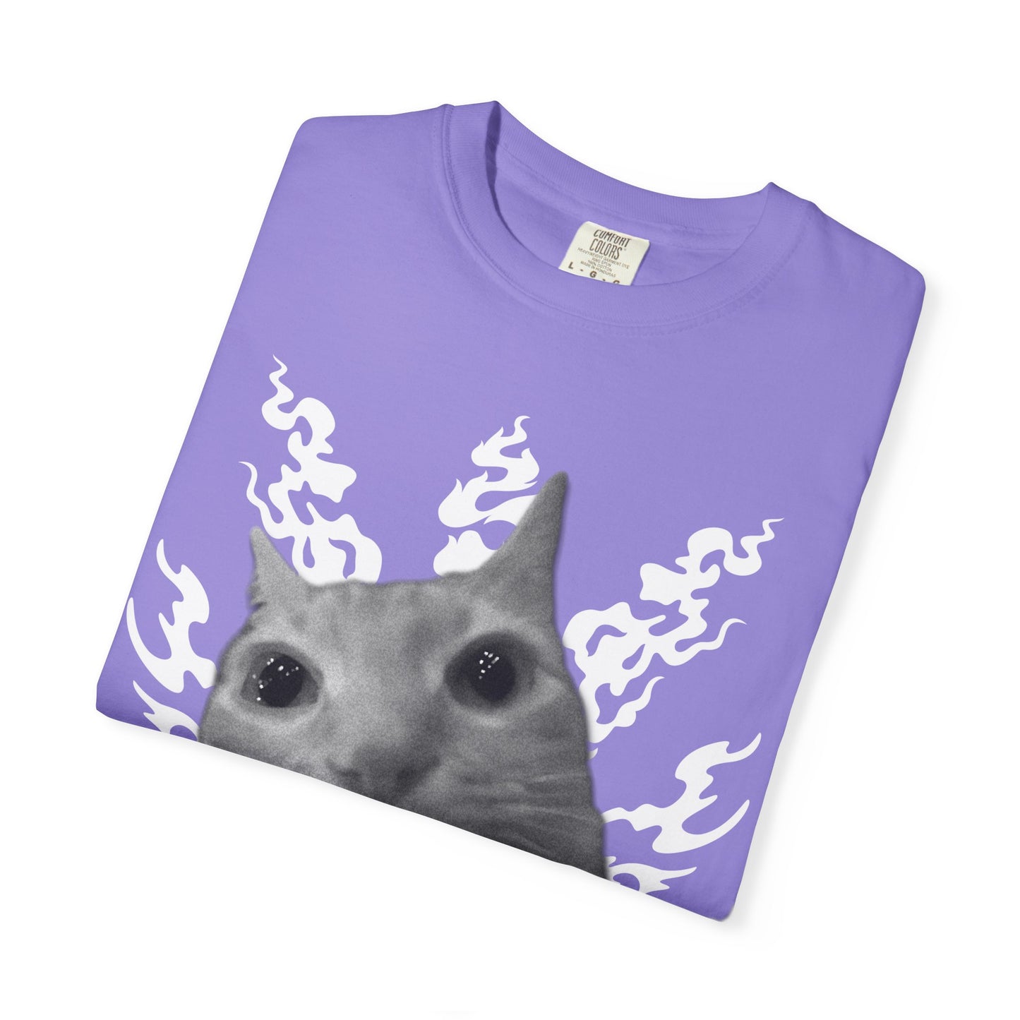 Cat In Flames 2 T‑Shirt