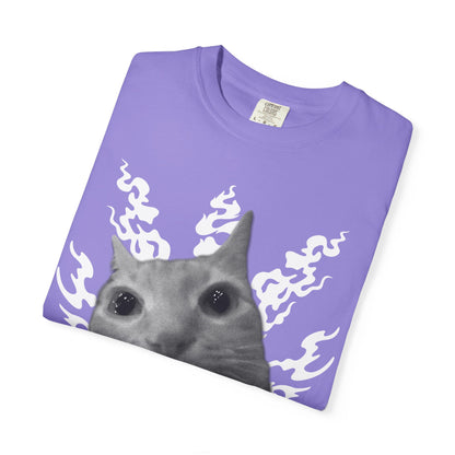 Cat In Flames 2 T‑Shirt