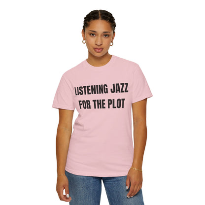 Listening Jazz For The Plot T‑Shirt
