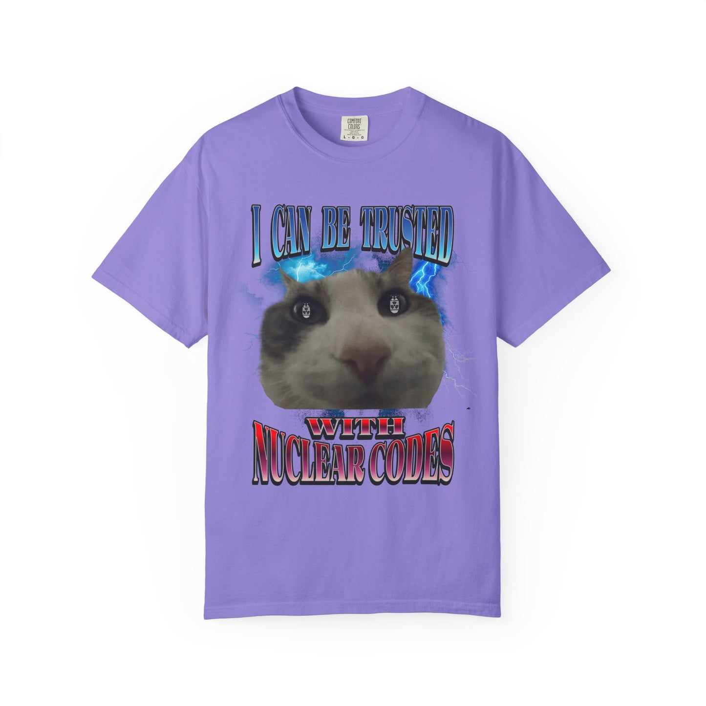 I Can Be Trusted With Nuclear Codes T‑Shirt