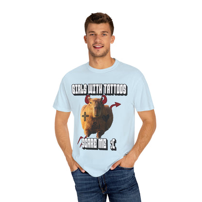 Girls With Tattoos Scare Me T‑Shirt
