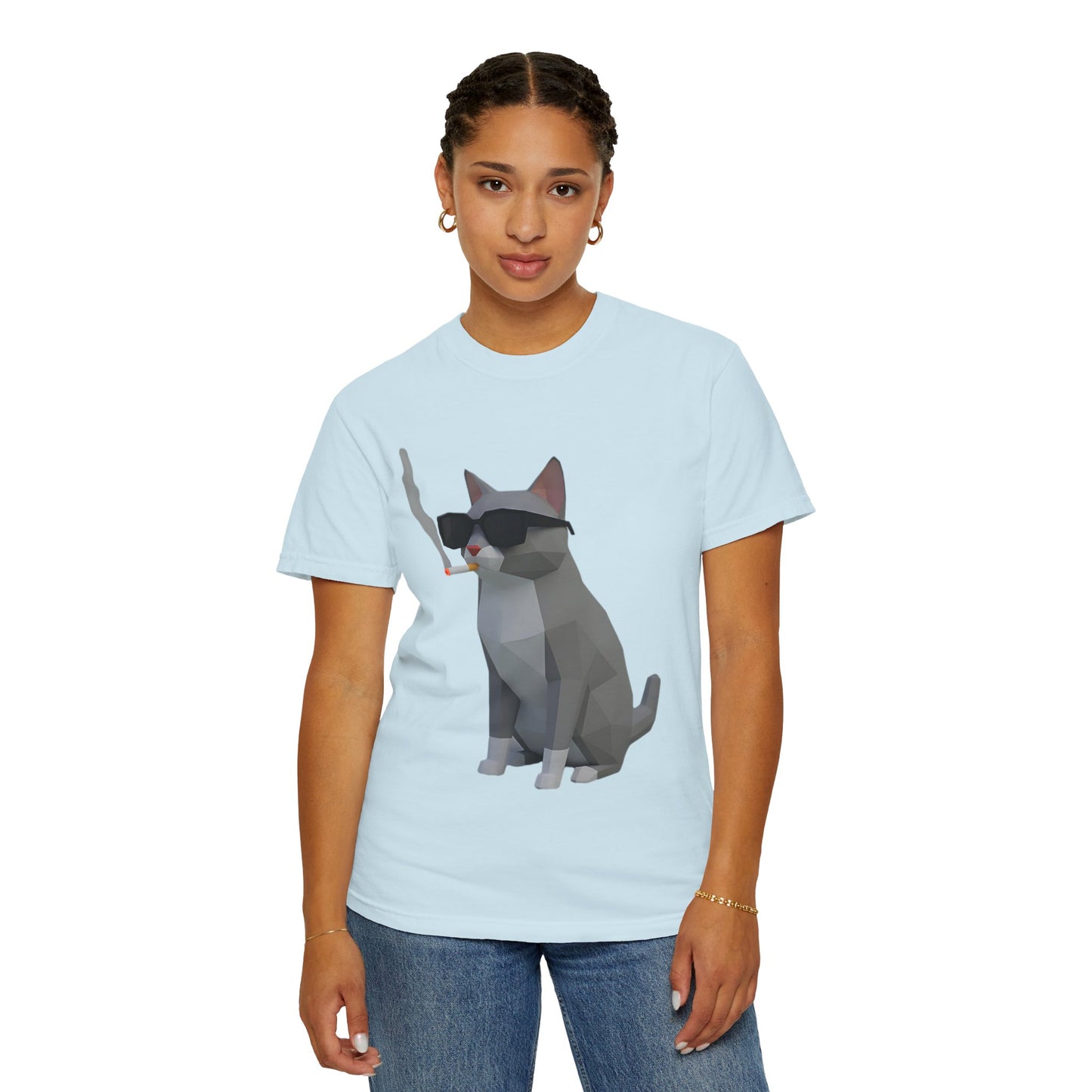 Polygon Cat T‑Shirt