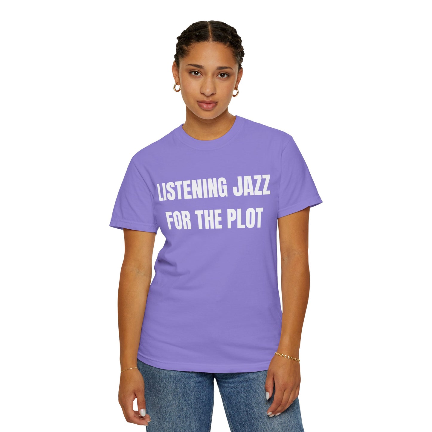 Listening Jazz For The Plot T‑Shirt