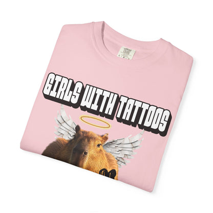 Girls With Tattoos Are Angels T‑Shirt