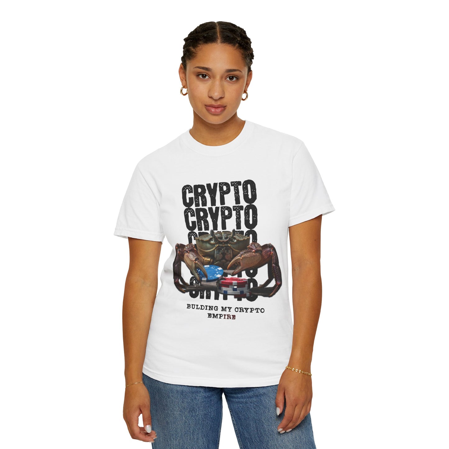 Building My Crypto Empire Crab T‑Shirt