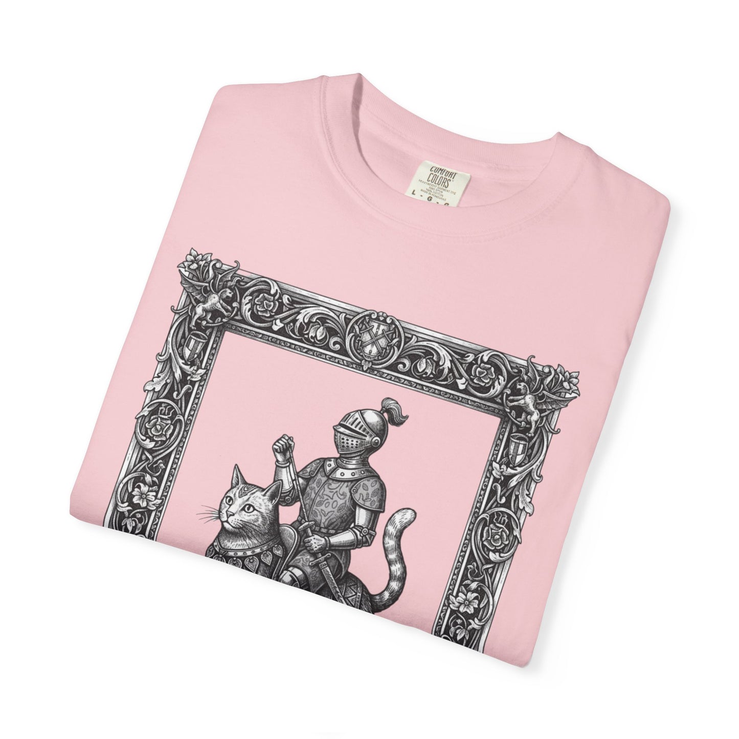 Knight On Cat T‑Shirt