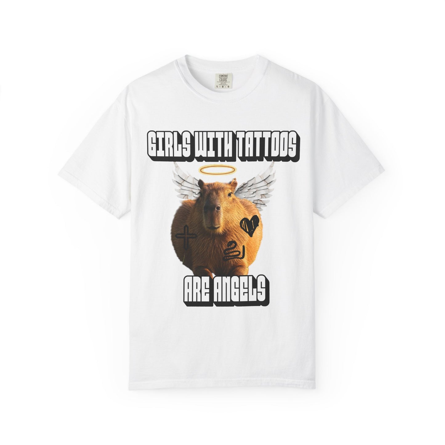 Girls With Tattoos Are Angels T‑Shirt