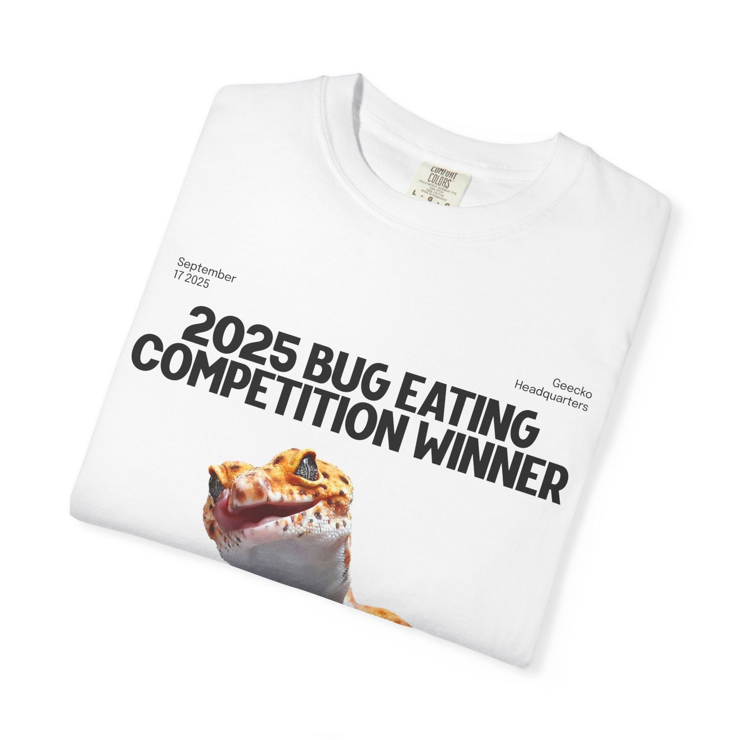2025 Bug Eating Competition Winner T‑Shirt
