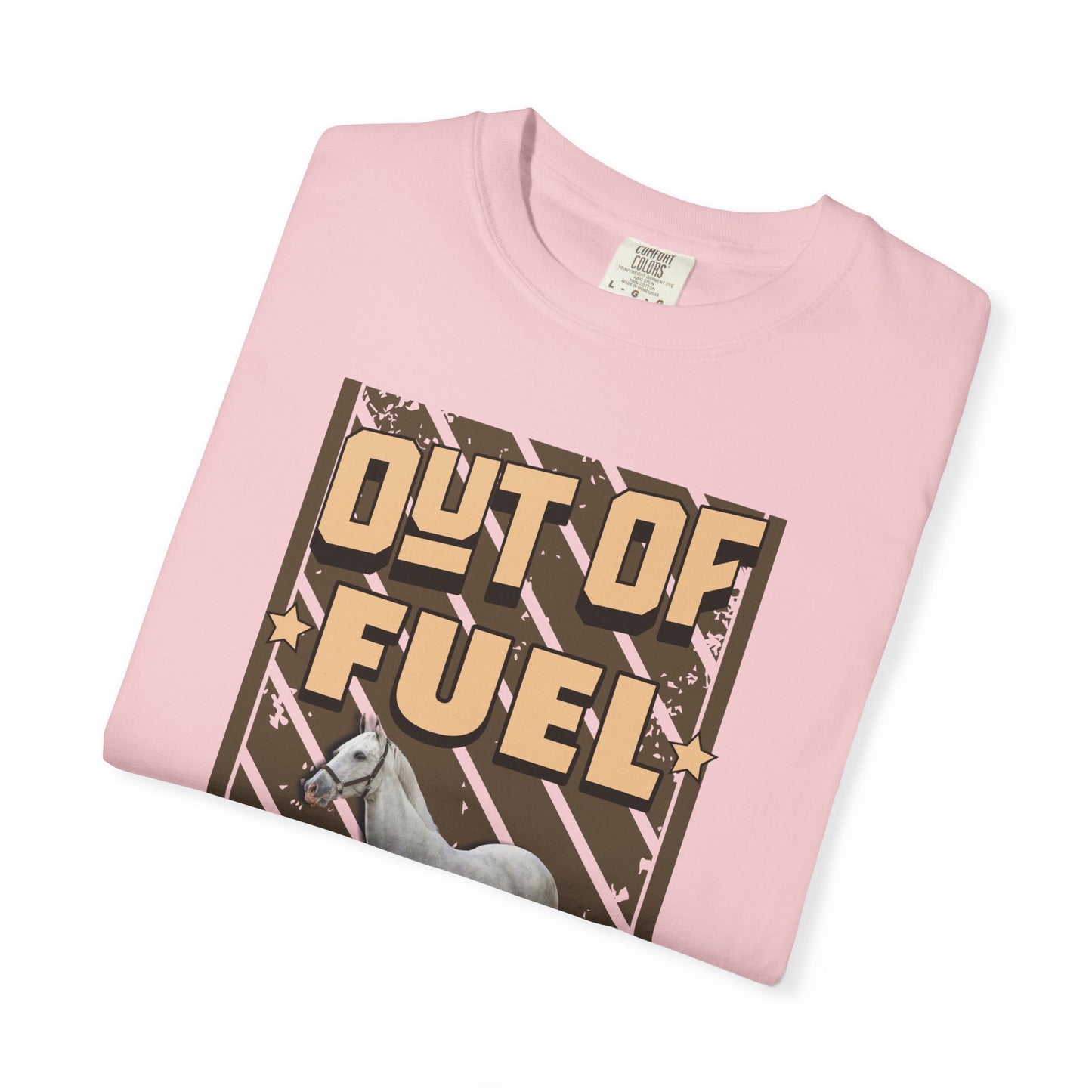 Out Of Fuel - Ran Out Of Hay T‑Shirt