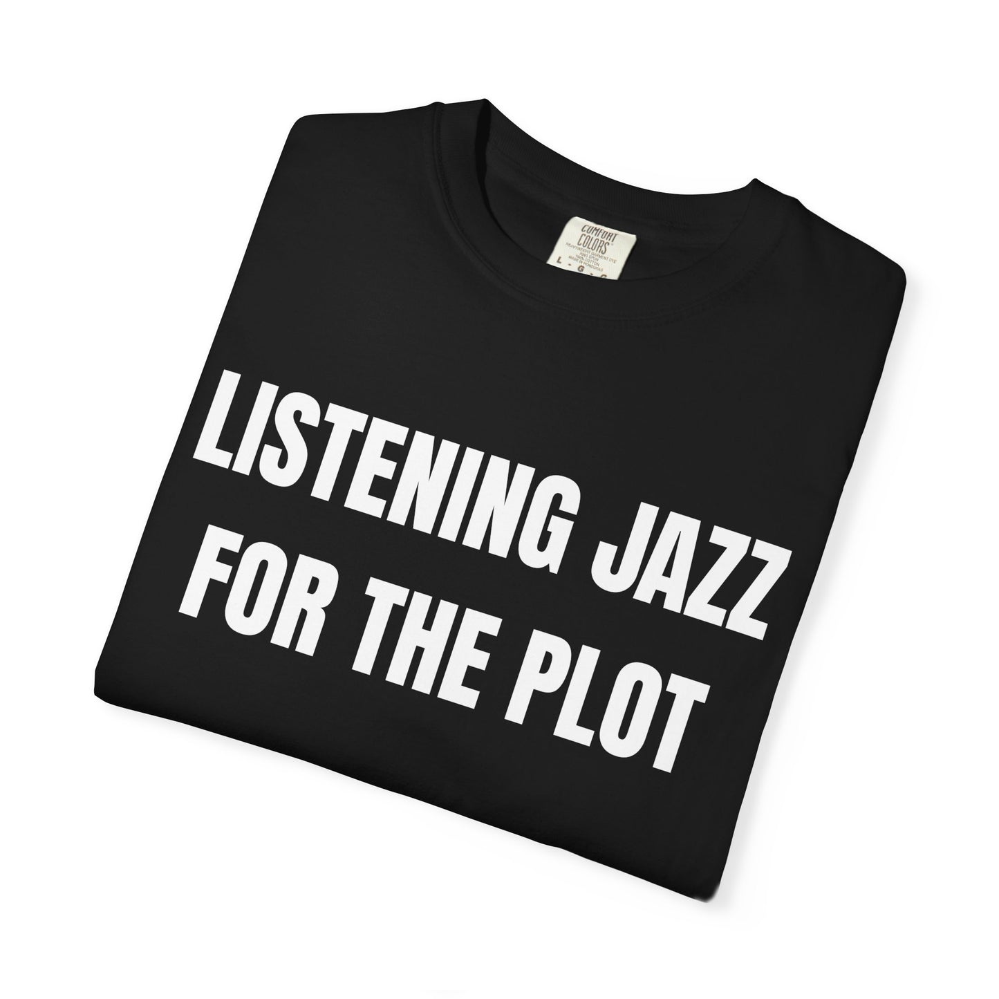 Listening Jazz For The Plot T‑Shirt