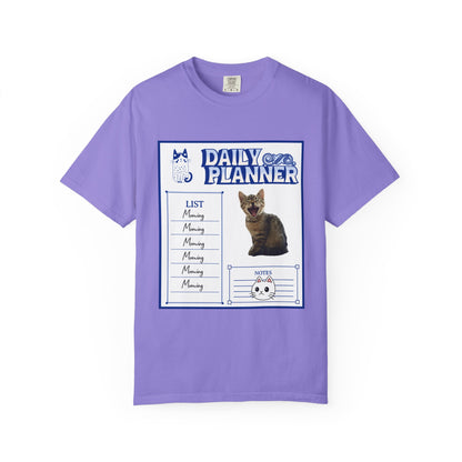 Cat Daily Planner T‑Shirt