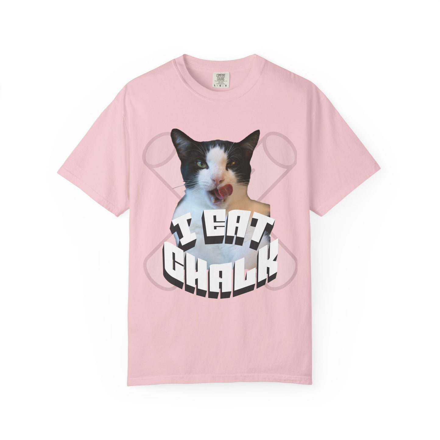 I Eat Chalk Cat T‑Shirt