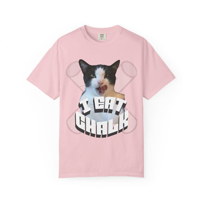 I Eat Chalk Cat T‑Shirt