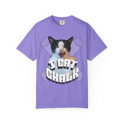 I Eat Chalk Cat T‑Shirt