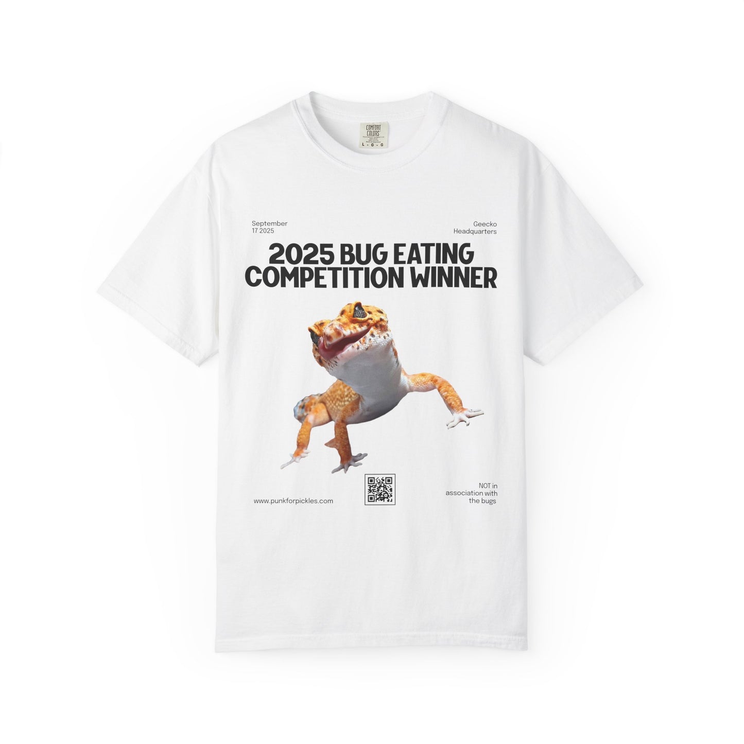 2025 Bug Eating Competition Winner T‑Shirt