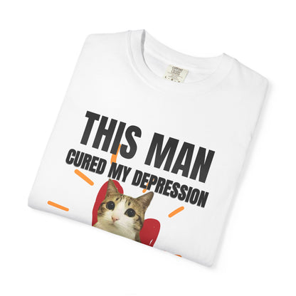 Meowl Cured My Depression T‑Shirt