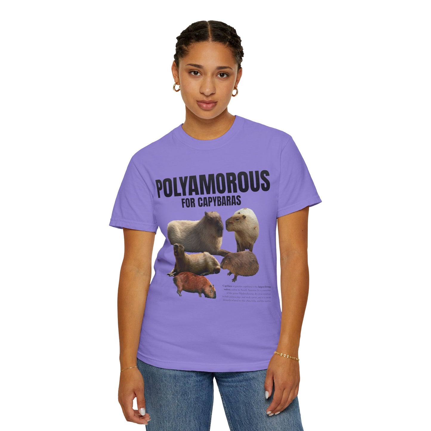 Polyamorous For Capybaras T‑Shirt