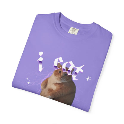 I Eat Cables Cat T‑Shirt
