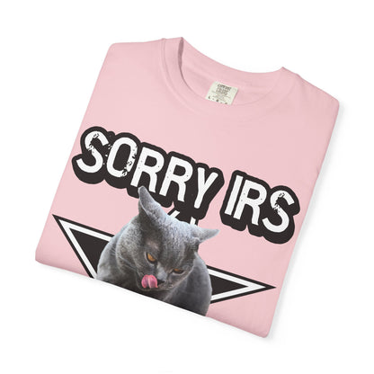 Sorry IRS Cut Cats Dont Pay Taxes T‑Shirt