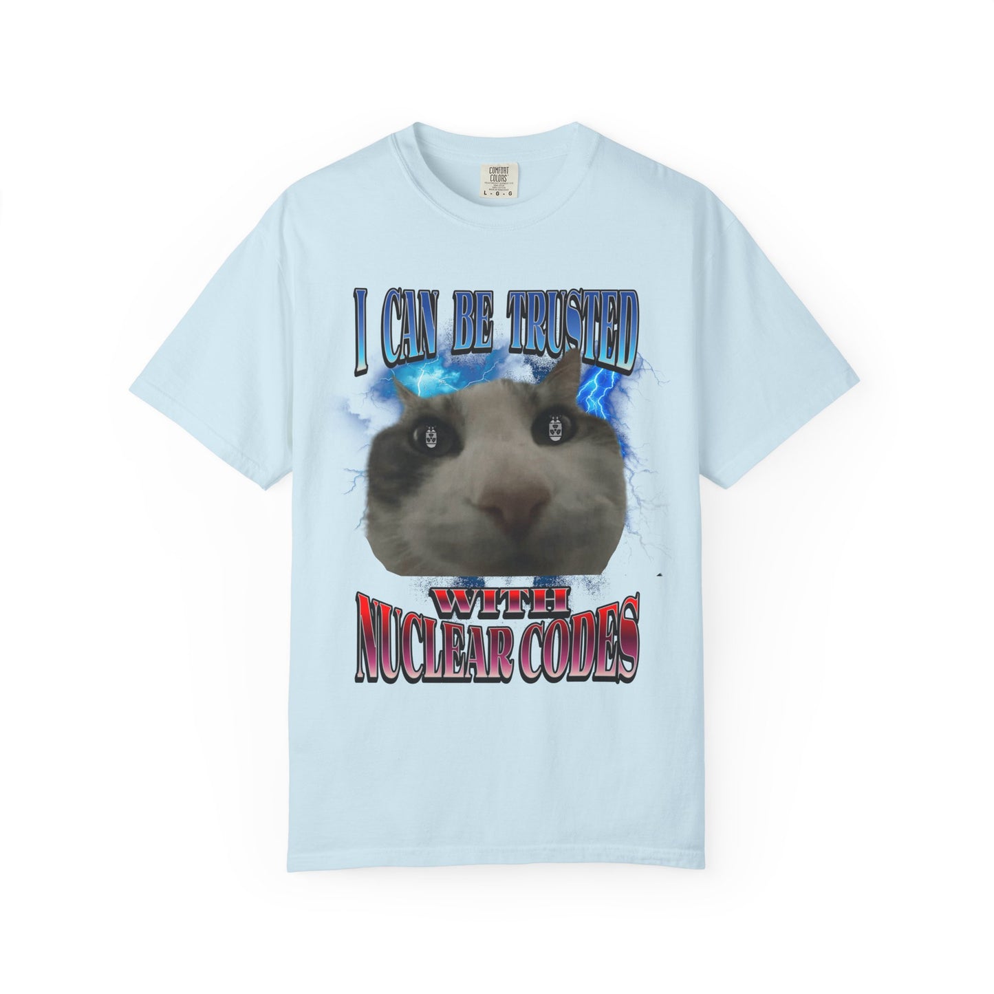 I Can Be Trusted With Nuclear Codes T‑Shirt