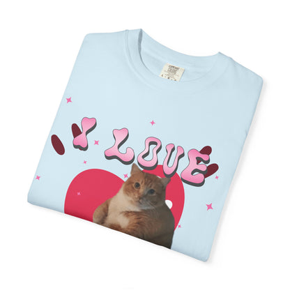 I Love Fat Cats T‑Shirt