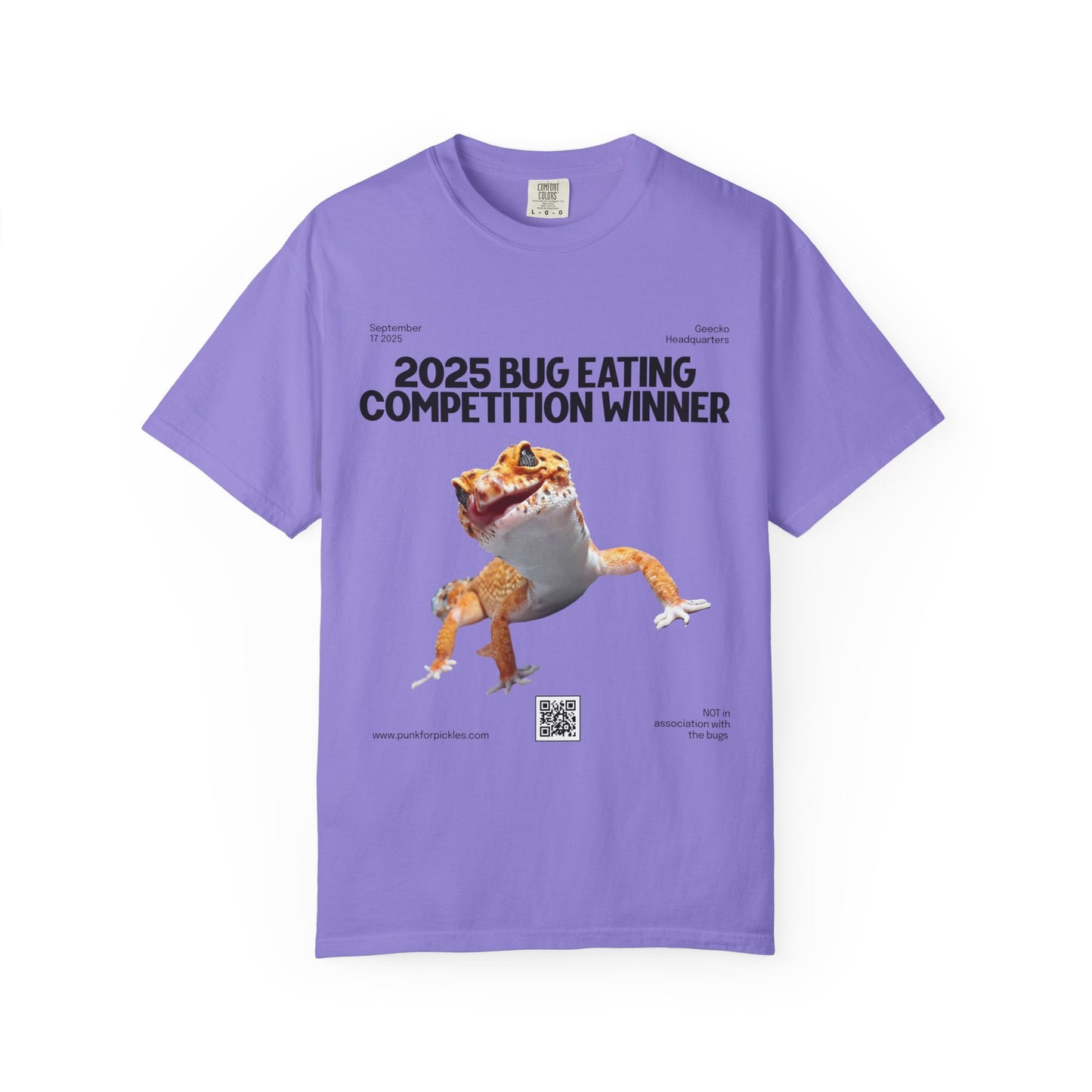 2025 Bug Eating Competition Winner T‑Shirt