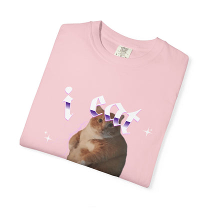 I Eat Cables Cat T‑Shirt